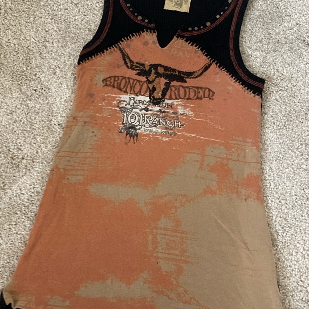 Skinny Minnie graphic tank top